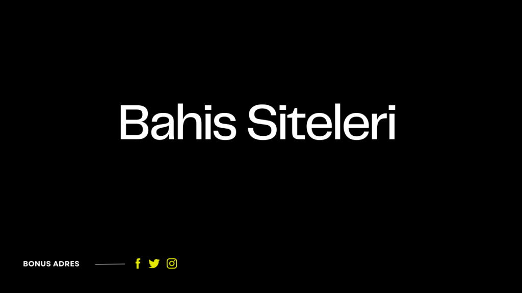 bahis siteleri